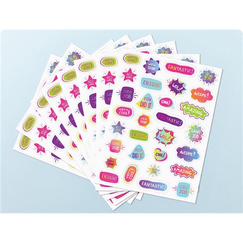 Pop of Praise Bright Merit Sticker Book 1